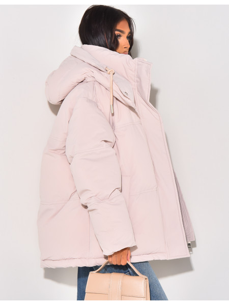 Doudoune oversize matelassée