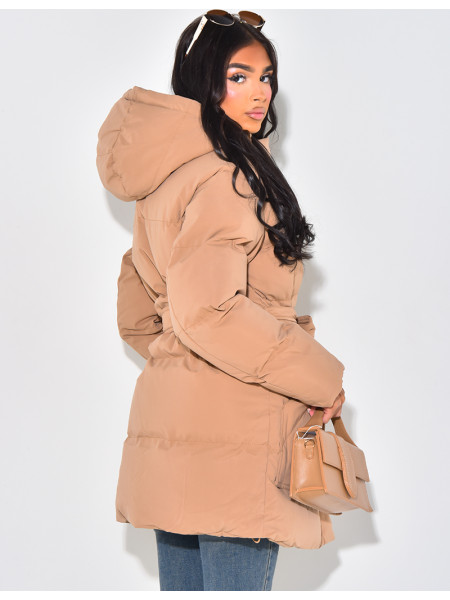 Doudoune courte cintrée femme best sale