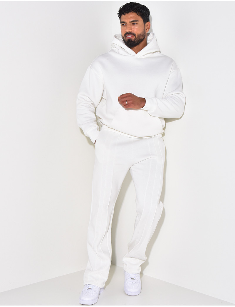 Survêtement Hiver Homme 2 Pièces - Haut Polaire Et Pantalon Chaud Décontracté