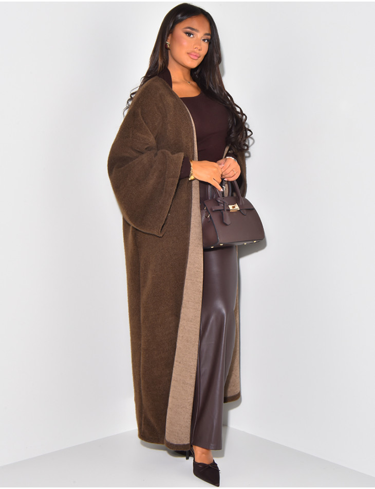 Soft oversize kimono