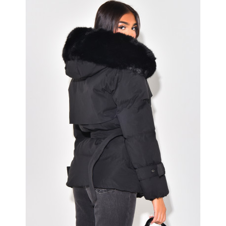 Faux Fur Padded Jacket