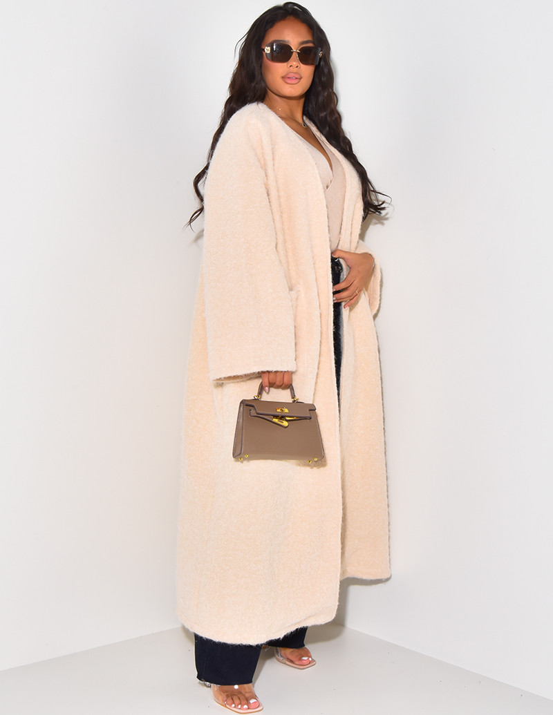 Kimono oversize en laine...