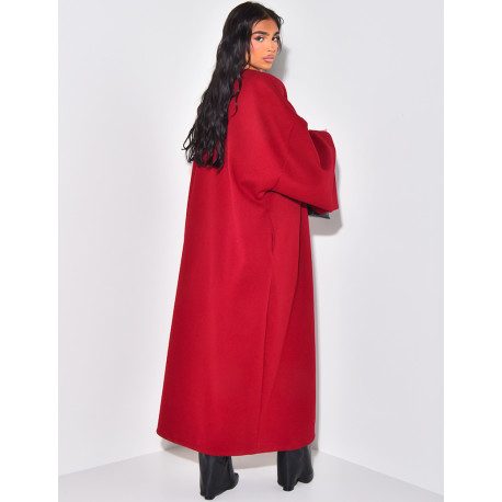 Kimono long et épais en feutrine