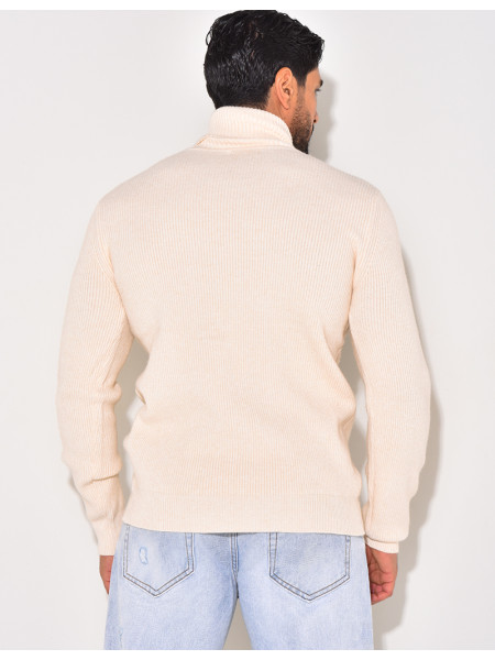 Basic Polo-Neck Jumper