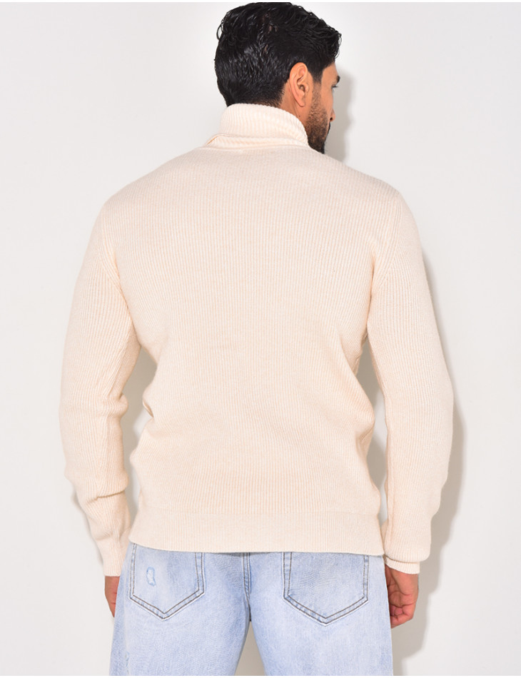 Basic Polo-Neck Jumper