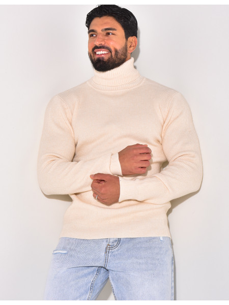 Basic Polo-Neck Jumper