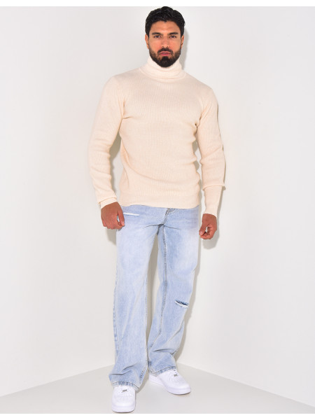 Basic Polo-Neck Jumper