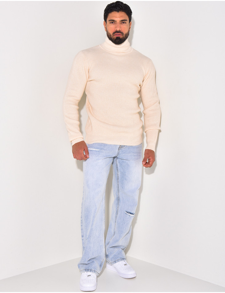 Basic Polo-Neck Jumper