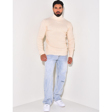 Basic Polo-Neck Jumper