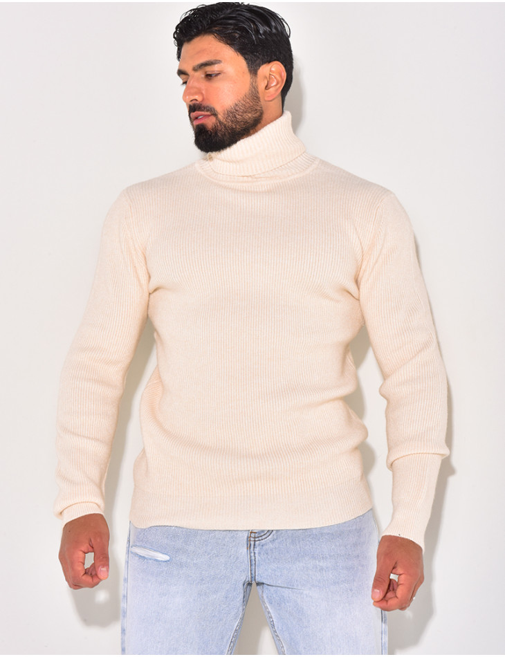 Basic Polo-Neck Jumper