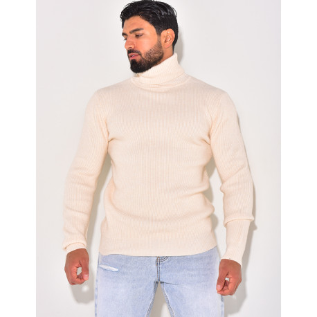 Basic Polo-Neck Jumper