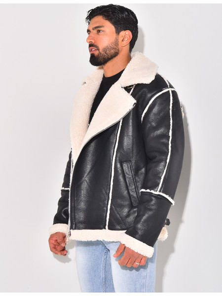 BOMBARDIER HOMME A FOURRURE