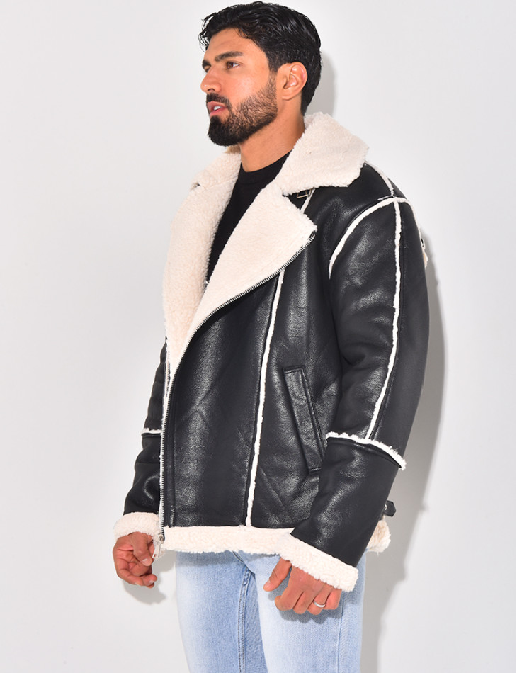 BOMBARDIER HOMME A FOURRURE