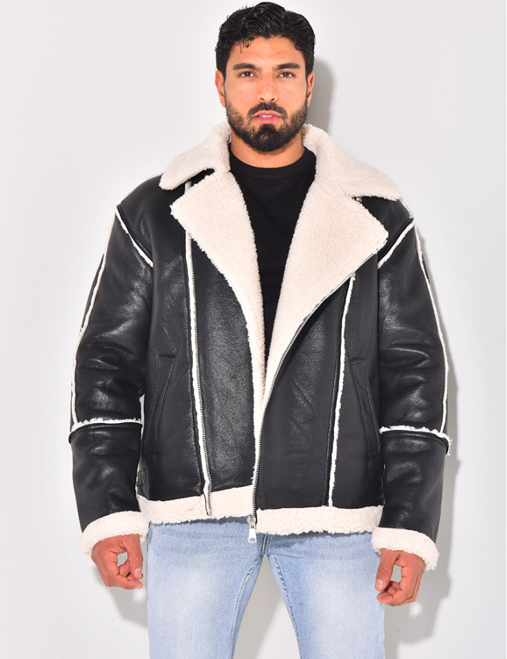 BOMBARDIER HOMME A FOURRURE