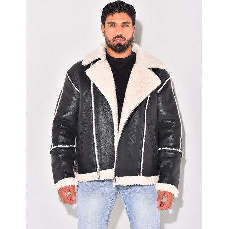 BOMBARDIER HOMME A FOURRURE