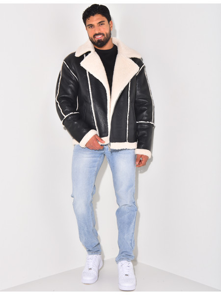 BOMBARDIER HOMME A FOURRURE