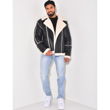 BOMBARDIER HOMME A FOURRURE