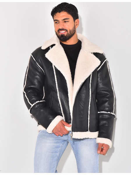 BOMBARDIER HOMME A FOURRURE