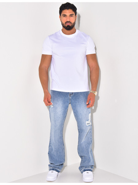 Jeans coupe droite