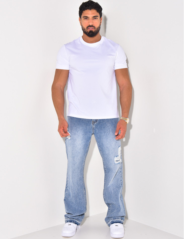 Jeans coupe droite