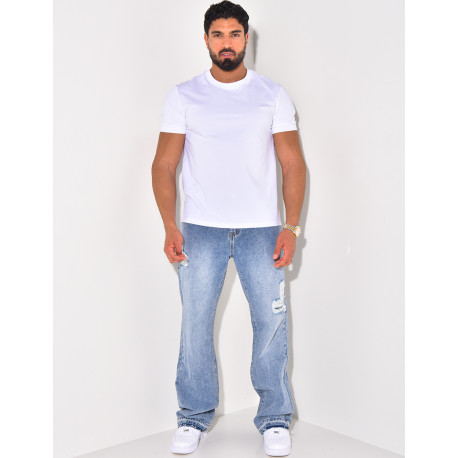 Jeans coupe droite
