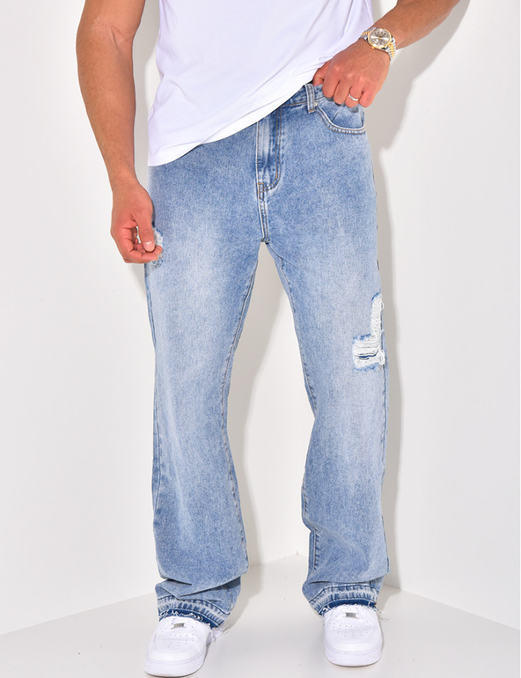 Jeans coupe droite