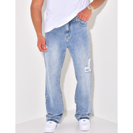 Jeans coupe droite