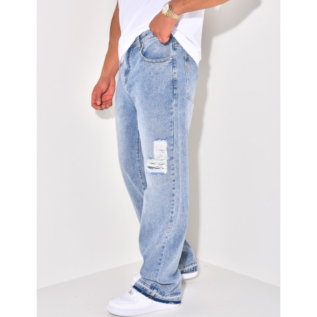 Jeans coupe droite