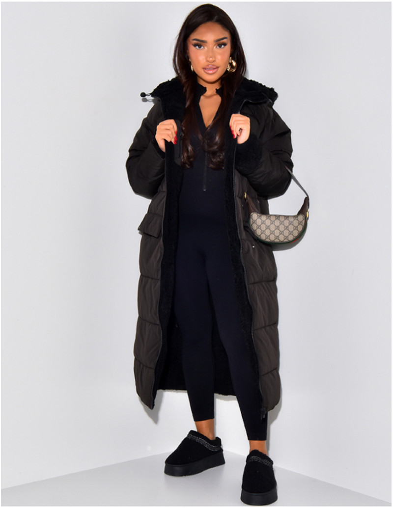 Wende-Daunenjacke mit...