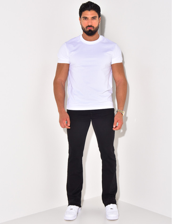 Jeans à fermeture éclaire