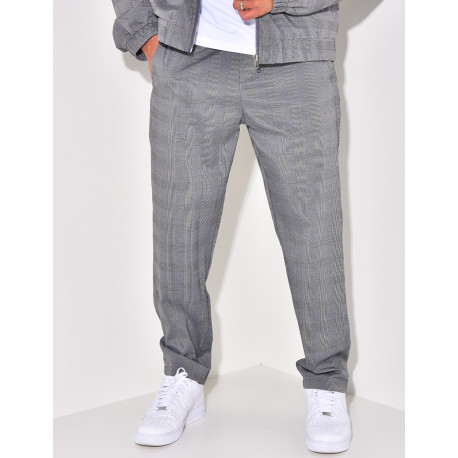 Ensemble pantalon et veste à carreaux