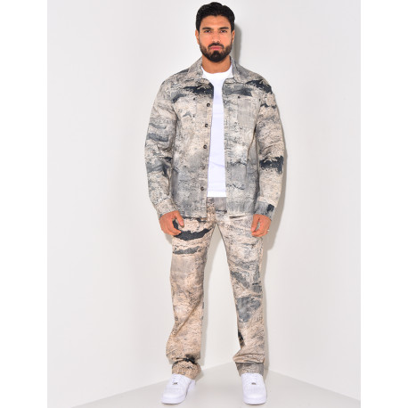Ensemble jeans et chemise