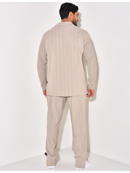 Ensemble pantalon et pull à col