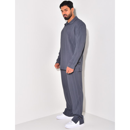 Ensemble pantalon et pull à col