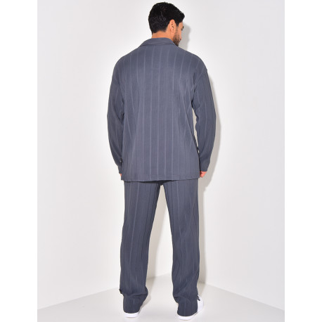 Ensemble pantalon et pull à col