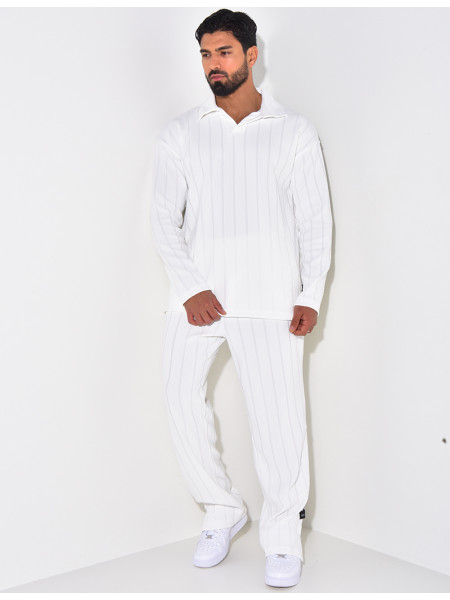 Ensemble pantalon et pull à col