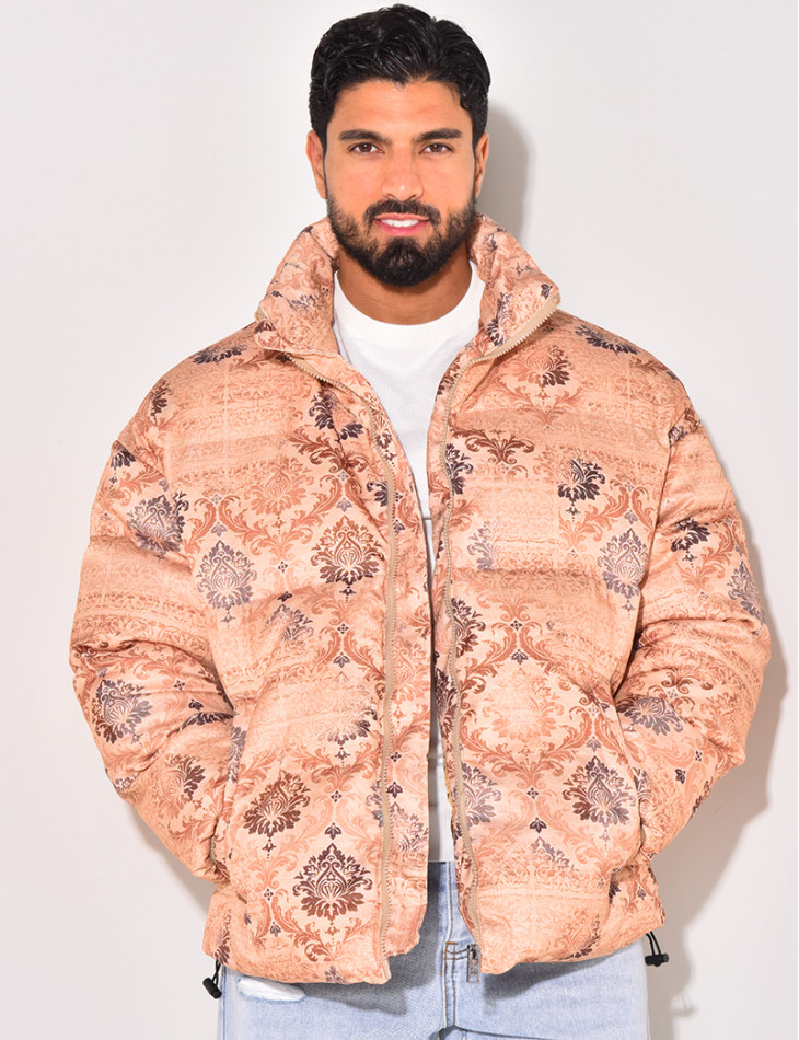 Doudoune imprimé floral