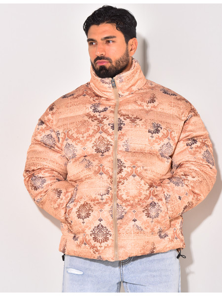 Doudoune imprimé floral