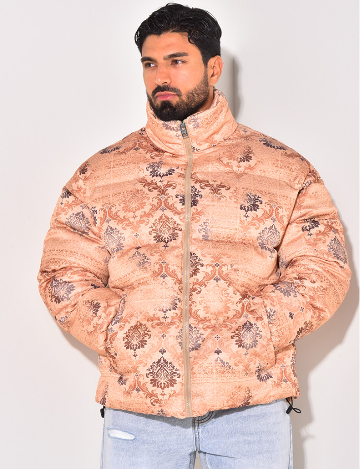 Doudoune imprimé floral