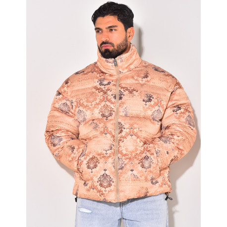 Doudoune imprimé floral