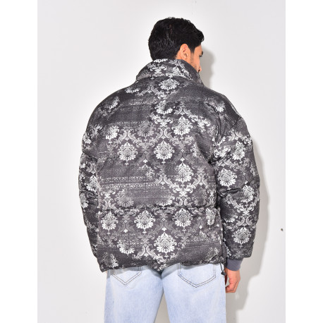 Doudoune imprimé floral