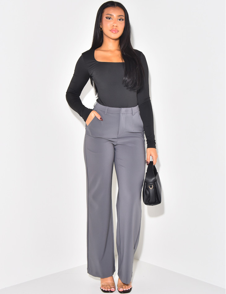 Gerade geschnittene Schneiderhose