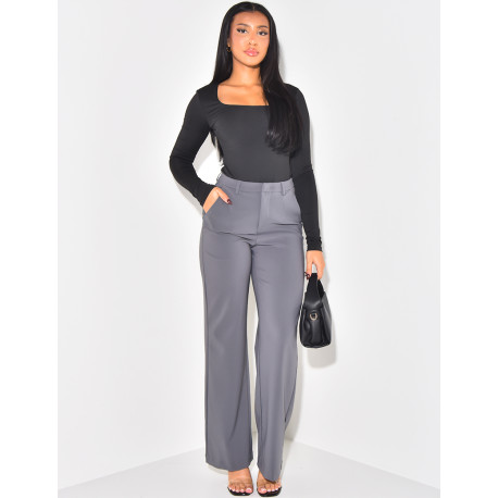 Gerade geschnittene Schneiderhose