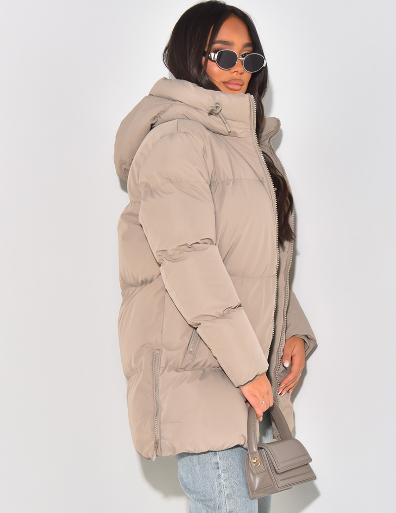 Doudoune mi-longue...