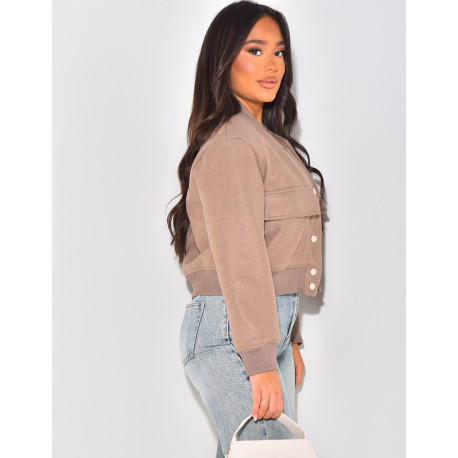 Bombers in mottled felt