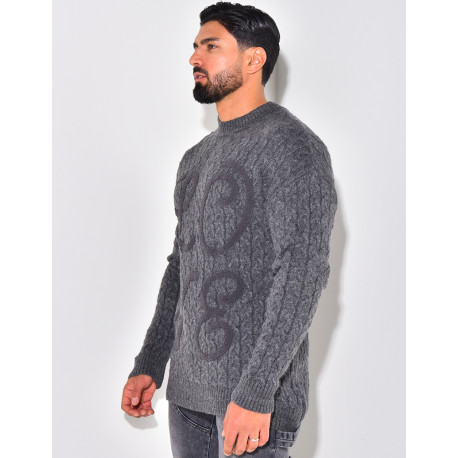 Pull en laine "Love"