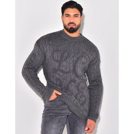 Pull en laine "Love"