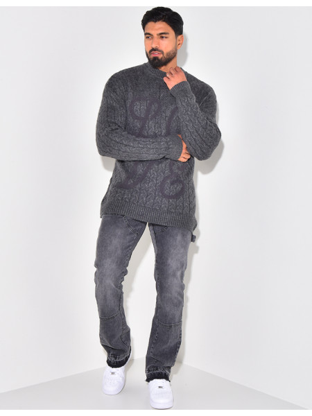 Pull en laine "Love"