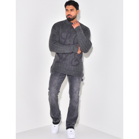 Pull en laine "Love"