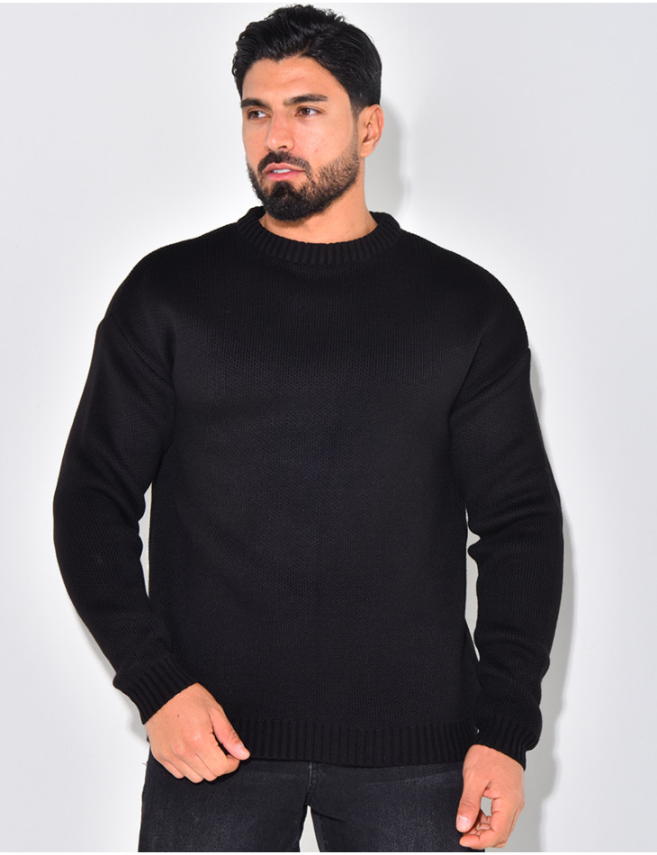 Pull en laine uni